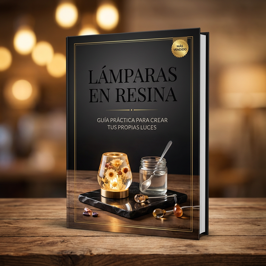 Lampara en Resina